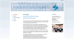 Desktop Screenshot of iks-hamburg.de